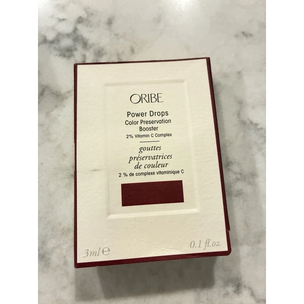Oribe Power Drops Color Preservation Booster 3ml Trial Sample Size Lot of 9